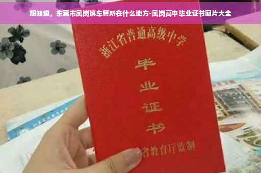 想知道，东莞市凤岗镇车管所在什么地方-凤岗高中毕业证书图片大全
