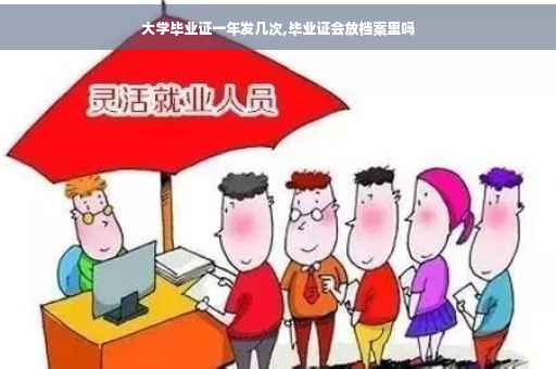 大学毕业证一年发几次,毕业证会放档案里吗