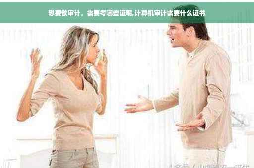 想要做审计，需要考哪些证呢,计算机审计需要什么证书