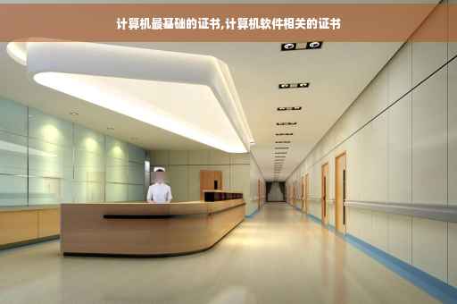 计算机最基础的证书,计算机软件相关的证书