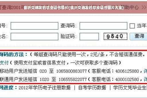 临沂交通发的毕业证书图片(临沂交通发的毕业证书图片大全)