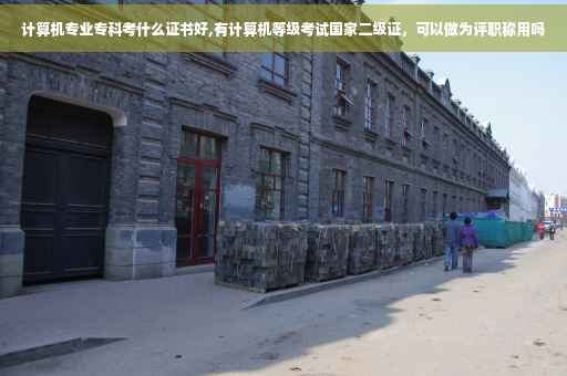 计算机专业专科考什么证书好,有计算机等级考试国家二级证，可以做为评职称用吗