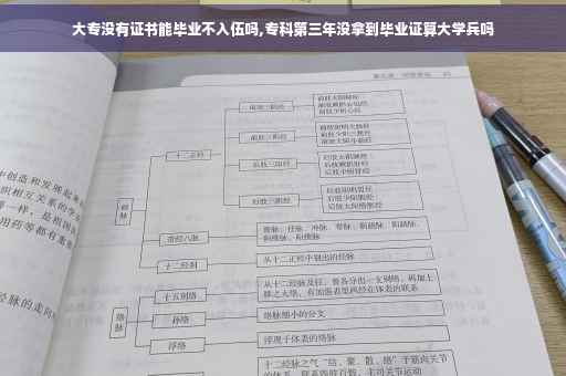 大专没有证书能毕业不入伍吗,专科第三年没拿到毕业证算大学兵吗