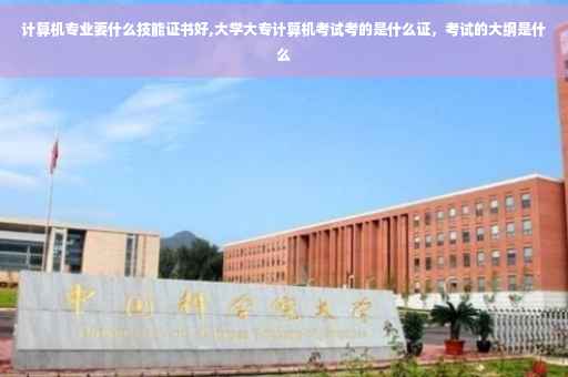 计算机专业要什么技能证书好,大学大专计算机考试考的是什么证，考试的大纲是什么