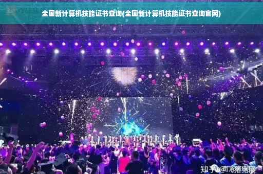 全国新计算机技能证书查询(全国新计算机技能证书查询官网)