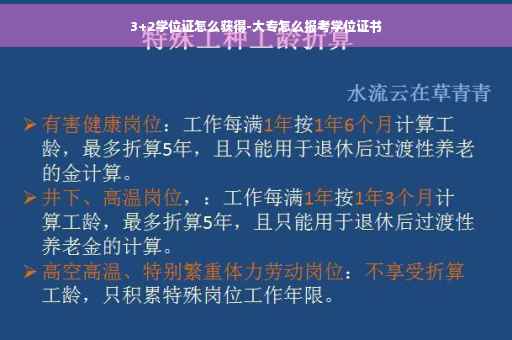 3+2学位证怎么获得-大专怎么报考学位证书