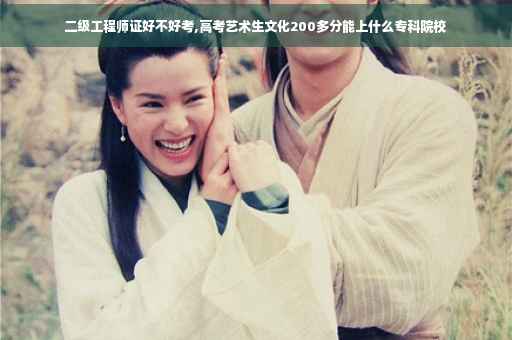 二级工程师证好不好考,高考艺术生文化200多分能上什么专科院校