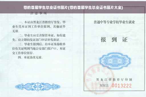 带的首届学生毕业证书图片(带的首届学生毕业证书图片大全)