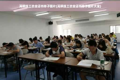 高级技工毕业证书样子图片(高级技工毕业证书样子图片大全)