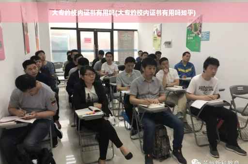 大专的校内证书有用吗(大专的校内证书有用吗知乎)