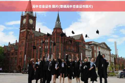 高中毕业证书 图片(普通高中毕业证书图片)