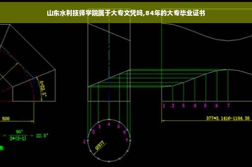 山东水利技师学院属于大专文凭吗,84年的大专毕业证书