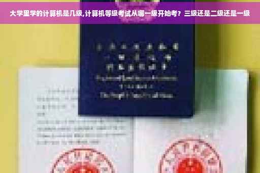 大学里学的计算机是几级,计算机等级考试从哪一级开始考？三级还是二级还是一级
