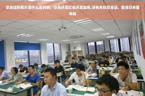 毕业证的照片是什么底的啊，白色还是红色还是蓝色,没有本科毕业证，能去日本留学吗