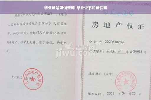 毕业证号如何查询-毕业证书的证件照