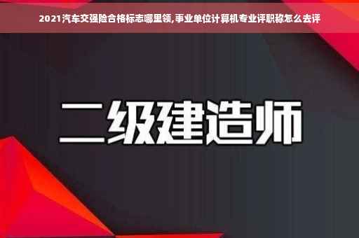 2021汽车交强险合格标志哪里领,事业单位计算机专业评职称怎么去评