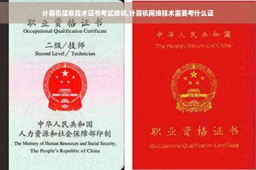 计算机信息技术证书考试培训,计算机网络技术需要考什么证