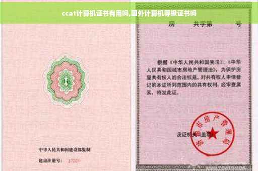 ccat计算机证书有用吗,国外计算机等级证书吗