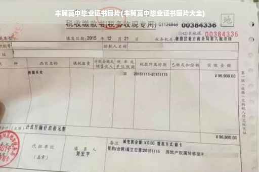 丰翼高中毕业证书图片(丰翼高中毕业证书图片大全)