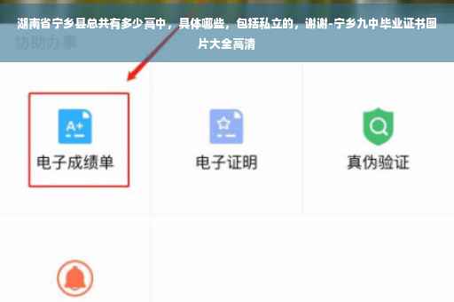 湖南省宁乡县总共有多少高中，具体哪些，包括私立的，谢谢-宁乡九中毕业证书图片大全高清