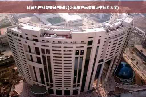 计算机产品荣誉证书图片(计算机产品荣誉证书图片大全)