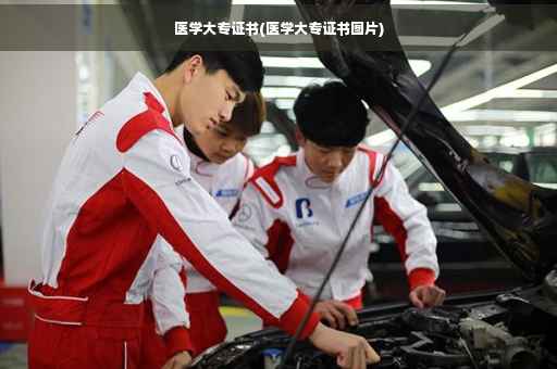 医学大专证书(医学大专证书图片)
