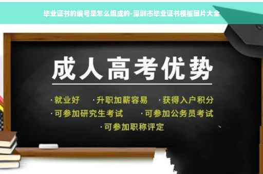 毕业证书的编号是怎么组成的-深圳市毕业证书模板图片大全
