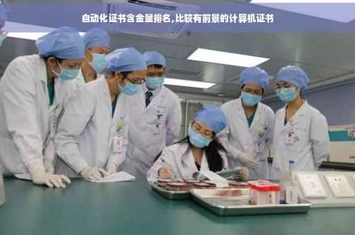 自动化证书含金量排名,比较有前景的计算机证书