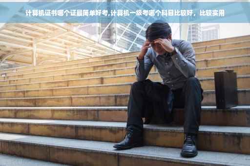 计算机证书哪个证最简单好考,计算机一级考哪个科目比较好，比较实用