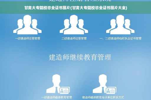 甘肃大专院校毕业证书图片(甘肃大专院校毕业证书图片大全)