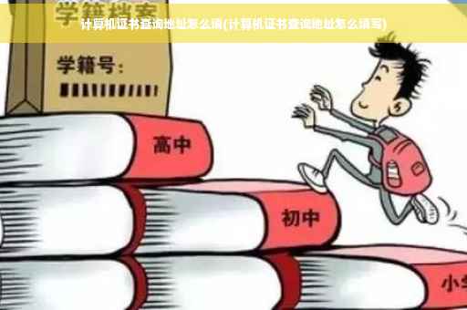 计算机证书查询地址怎么填(计算机证书查询地址怎么填写)