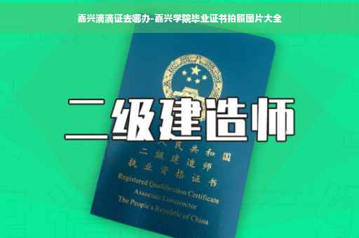 嘉兴滴滴证去哪办-嘉兴学院毕业证书拍照图片大全
