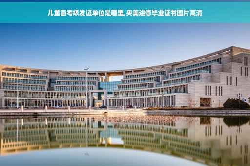 儿童画考级发证单位是哪里,央美进修毕业证书图片高清