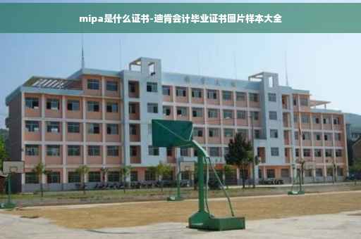 mipa是什么证书-迪肯会计毕业证书图片样本大全