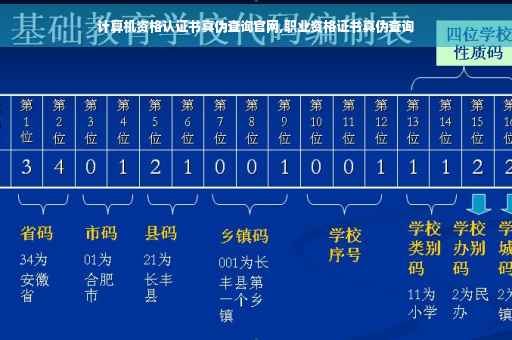 计算机资格认证书真伪查询官网,职业资格证书真伪查询