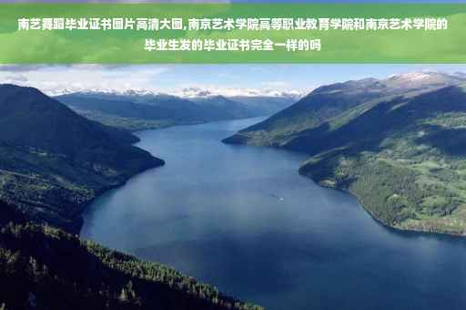 南艺舞蹈毕业证书图片高清大图,南京艺术学院高等职业教育学院和南京艺术学院的毕业生发的毕业证书完全一样的吗