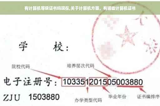 有计算机等级证书吗现在,关于计算机方面，有哪些计算机证书