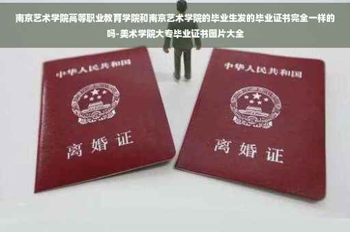 南京艺术学院高等职业教育学院和南京艺术学院的毕业生发的毕业证书完全一样的吗-美术学院大专毕业证书图片大全