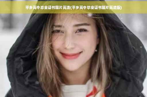 平乡高中毕业证书图片高清(平乡高中毕业证书图片高清版)
