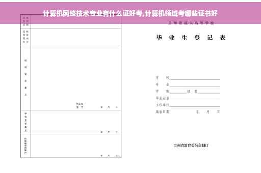 计算机网络技术专业有什么证好考,计算机领域考哪些证书好
