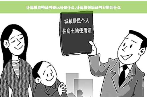 计算机资格证书登记号是什么,计算机等级证书分别叫什么