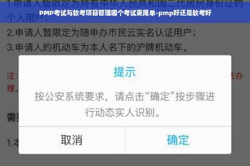 PMP考试与软考项目管理哪个考试更简单-pmp好还是软考好