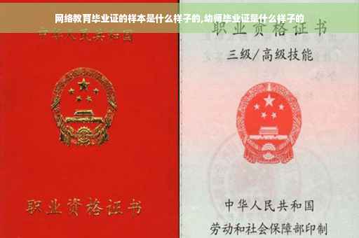 网络教育毕业证的样本是什么样子的,幼师毕业证是什么样子的 网络教育毕业证的样本是什么样子的,幼师毕业证是什么样子的