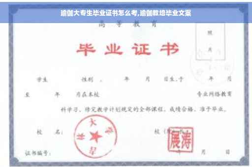 瑜伽大专生毕业证书怎么考,瑜伽教培毕业文案