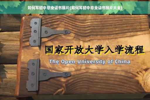 如何写初中毕业证书图片(如何写初中毕业证书图片大全)