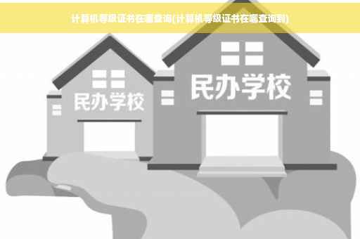 计算机等级证书在哪查询(计算机等级证书在哪查询到)