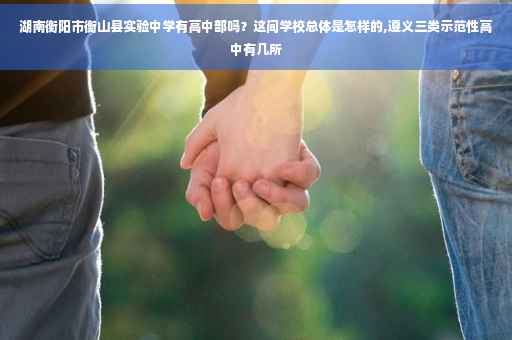 湖南衡阳市衡山县实验中学有高中部吗？这间学校总体是怎样的,遵义三类示范性高中有几所