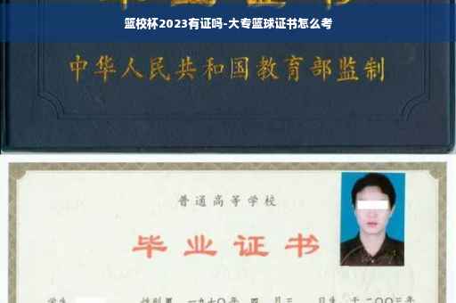 篮校杯2023有证吗-大专篮球证书怎么考