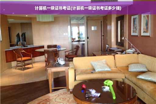 计算机一级证书考证(计算机一级证书考证多少钱)