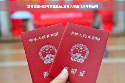 宜宾哪里可以考救生员证,宜宾大专生可以考的证书